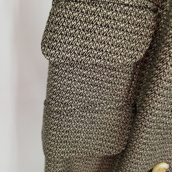 Gilmor Jacket Size 8 blazer 1980s should pads Vintage 3 button Multicolor - Picture 5 of 7